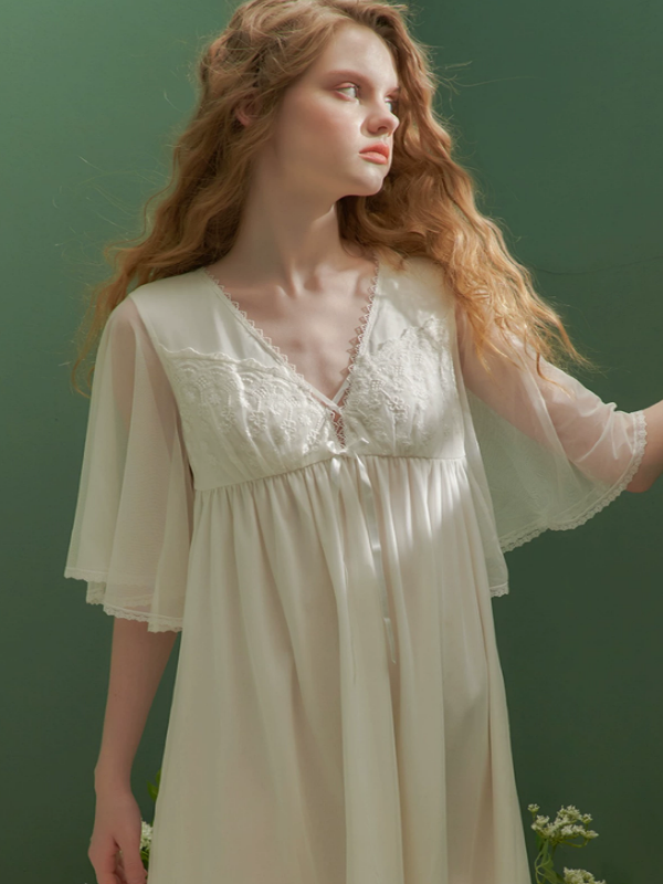 Whimsical White Dream Nightgown