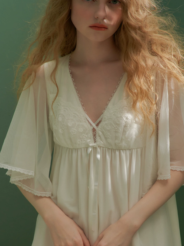 Whimsical White Dream Nightgown