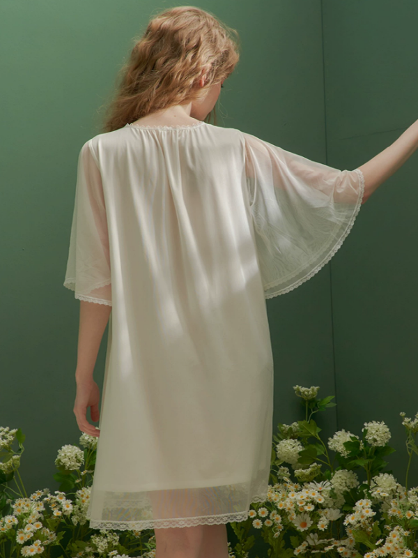 Whimsical White Dream Nightgown