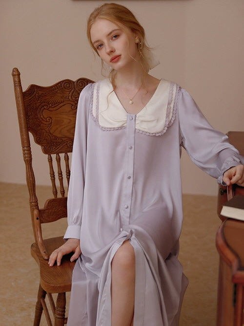 Lavender Ribbon Dream Nightgown