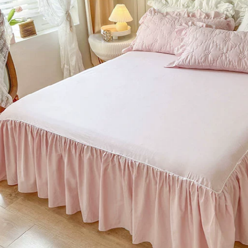 Pink Cozy Quilting Duvet Cover Set