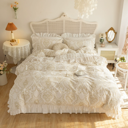 Dreamy Winter Velvet Bedding Set