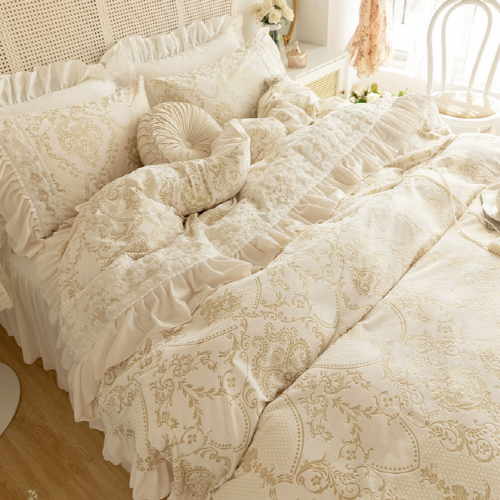 Dreamy Winter Velvet Bedding Set