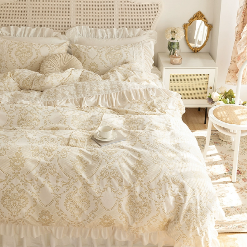 Dreamy Winter Velvet Bedding Set