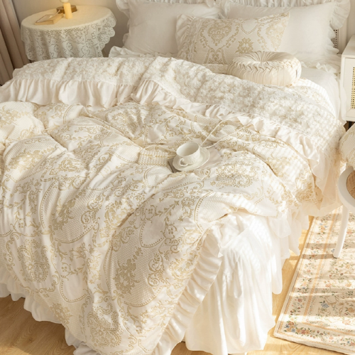 Dreamy Winter Velvet Bedding Set