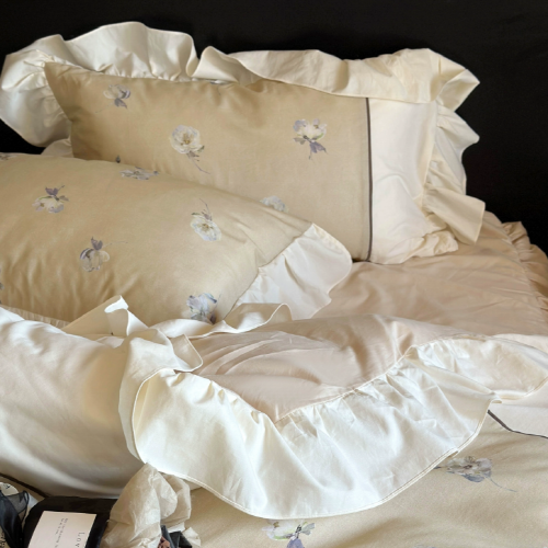 Sunlit Blossom Haven Bedding Set