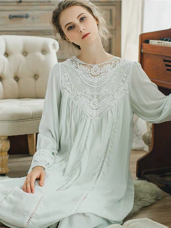 Dream of Vintage Lace Nightgown