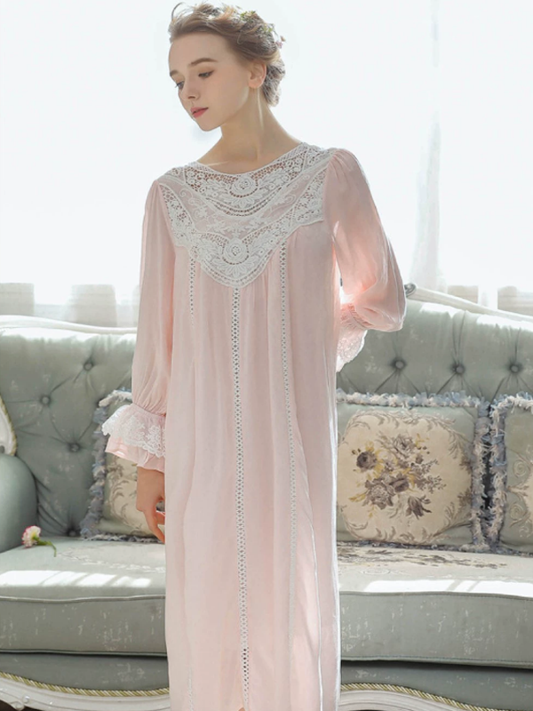 Dream of Vintage Lace Nightgown