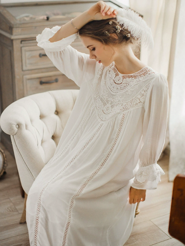 Dream of Vintage Lace Nightgown