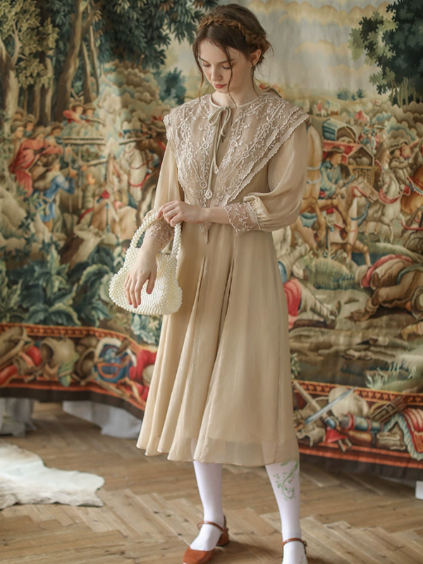 French Court Elegance Dress