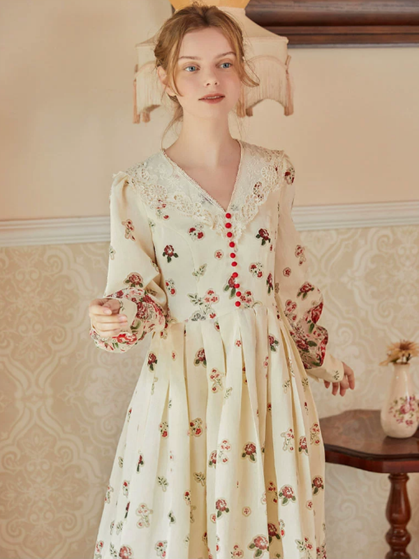 Classic European Garden Dress