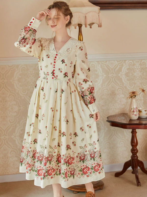 Classic European Garden Dress