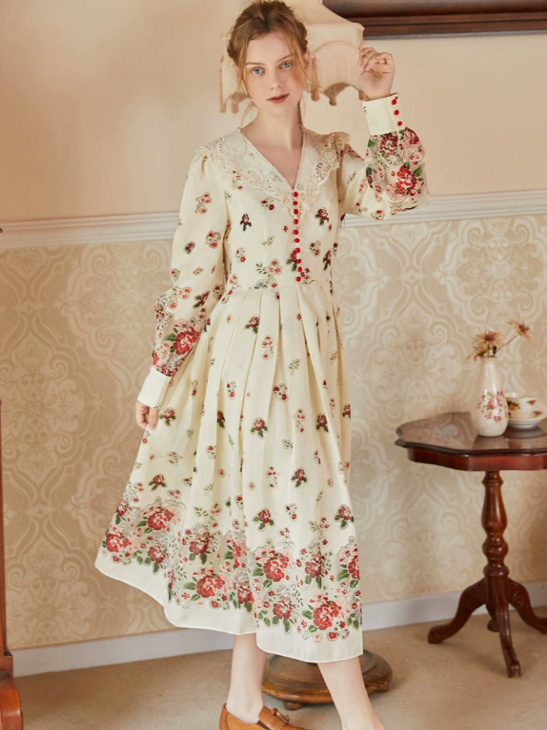 Classic European Garden Dress