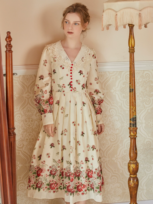 Classic European Garden Dress