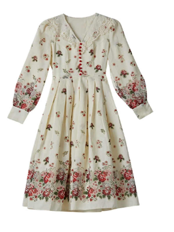 Classic European Garden Dress