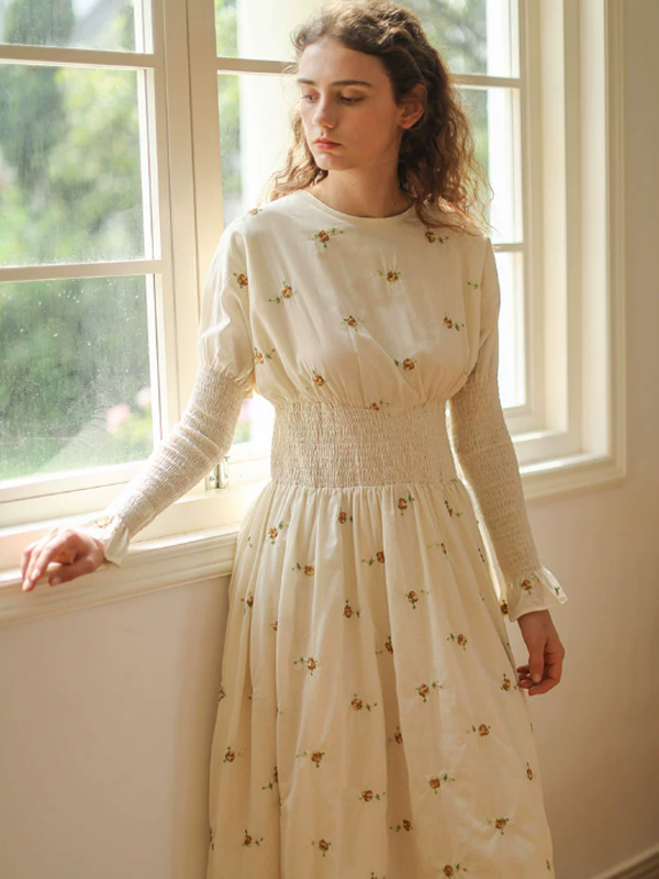 Cottage Blossom Elegance Dress