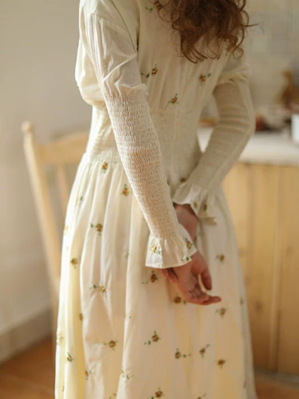 Cottage Blossom Elegance Dress