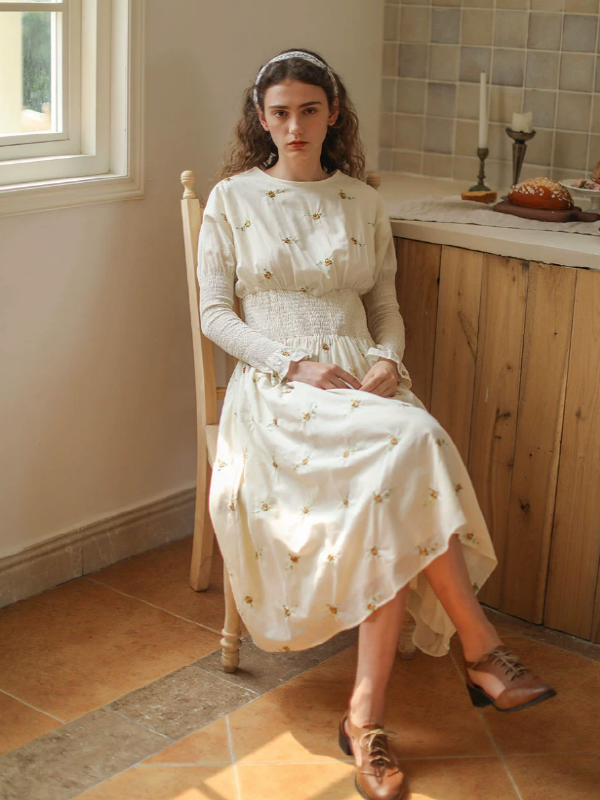 Cottage Blossom Elegance Dress