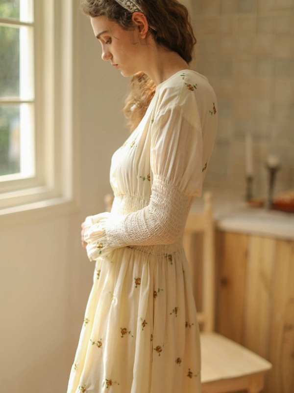 Cottage Blossom Elegance Dress