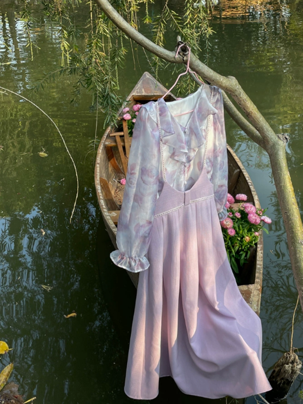 Lilac Blossom Serenity Dress