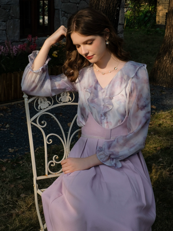 Lilac Blossom Serenity Dress