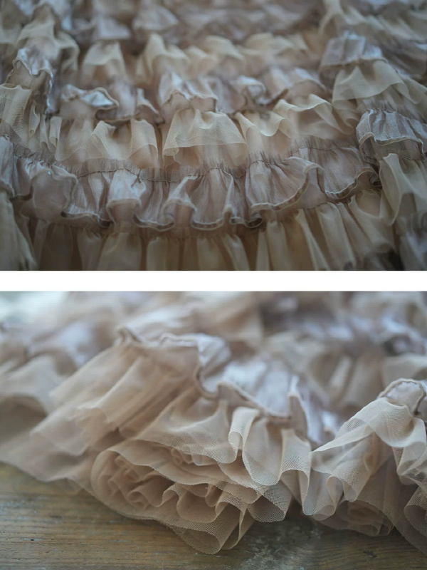 Enchanted Forest Layered Frill Skirt