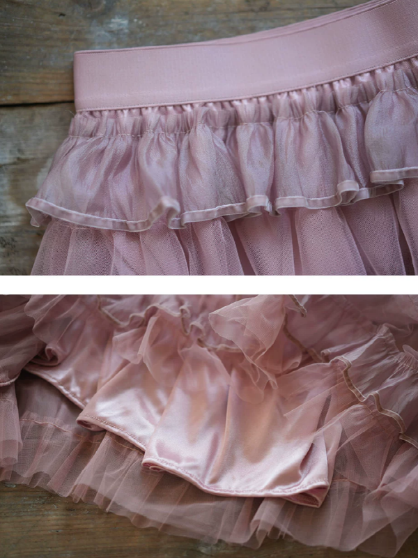 Enchanted Forest Layered Frill Skirt