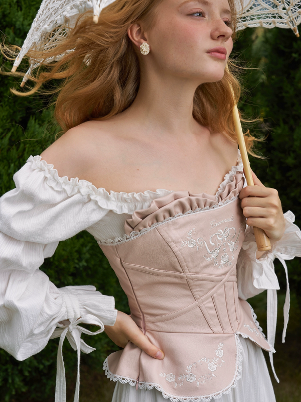 French Blossom Vintage Corset