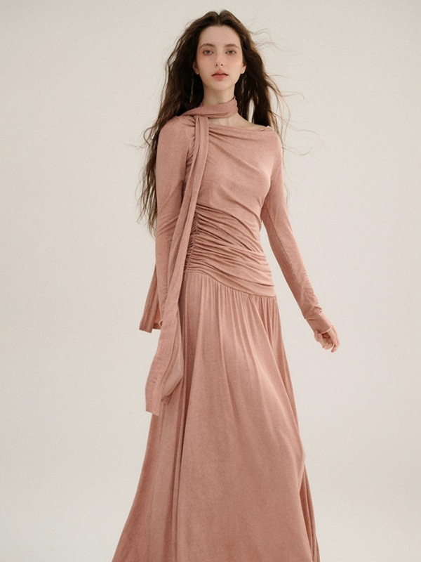 Blushing Dawn Modal Dress