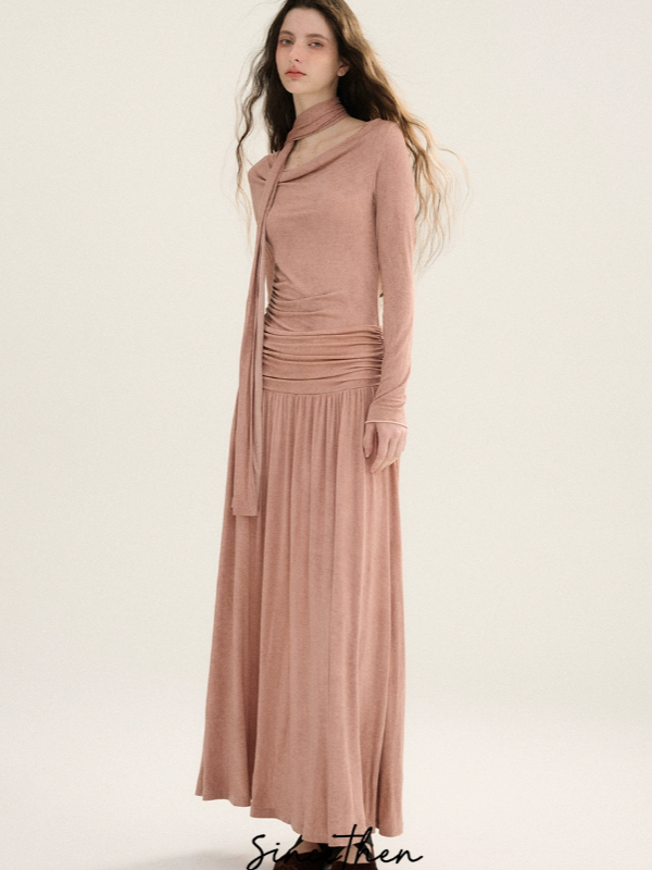 Blushing Dawn Modal Dress