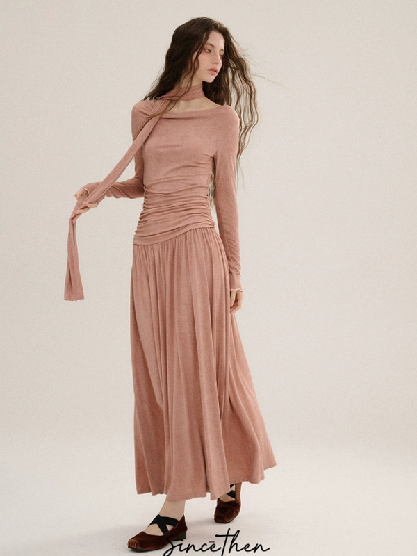 Blushing Dawn Modal Dress