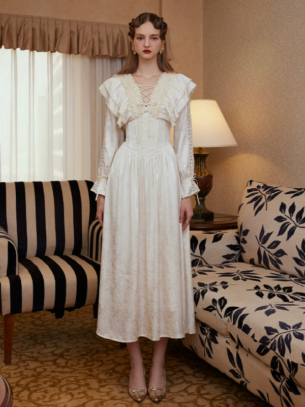 Timeless Elegance Ivory Gown