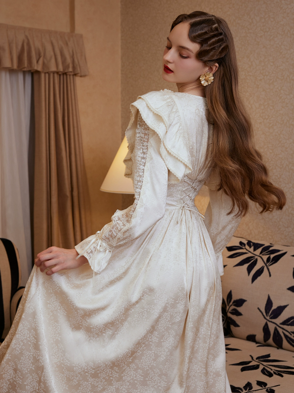 Timeless Elegance Ivory Gown