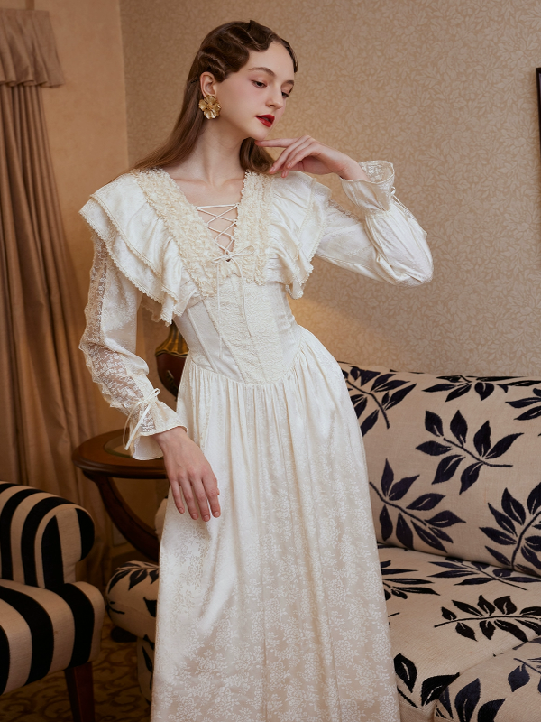 Timeless Elegance Ivory Gown