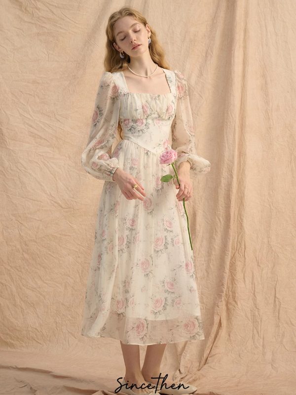 Romantic Rose Princess Dress