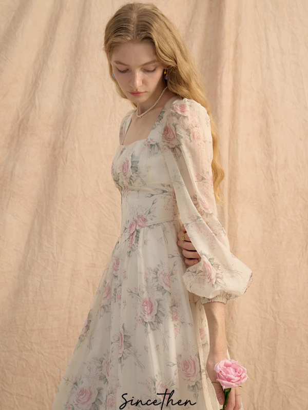 Romantic Rose Princess Dress