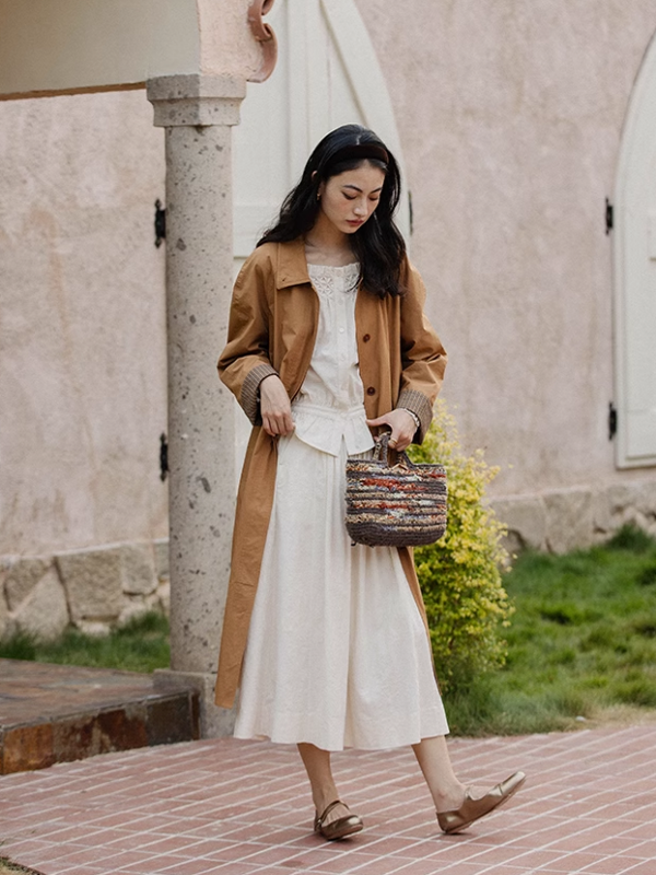 Classic Elegance Ivory Skirt