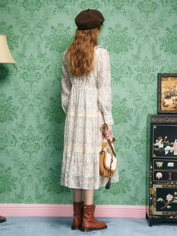 Herb Garden Dream Floral Dress