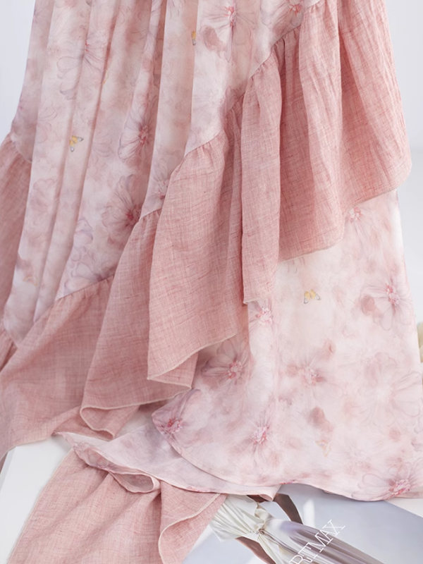 Enchanted Floral Frill Princess Dress