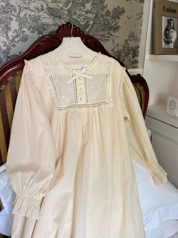 Dawn Lace Dream Vintage Nightgown