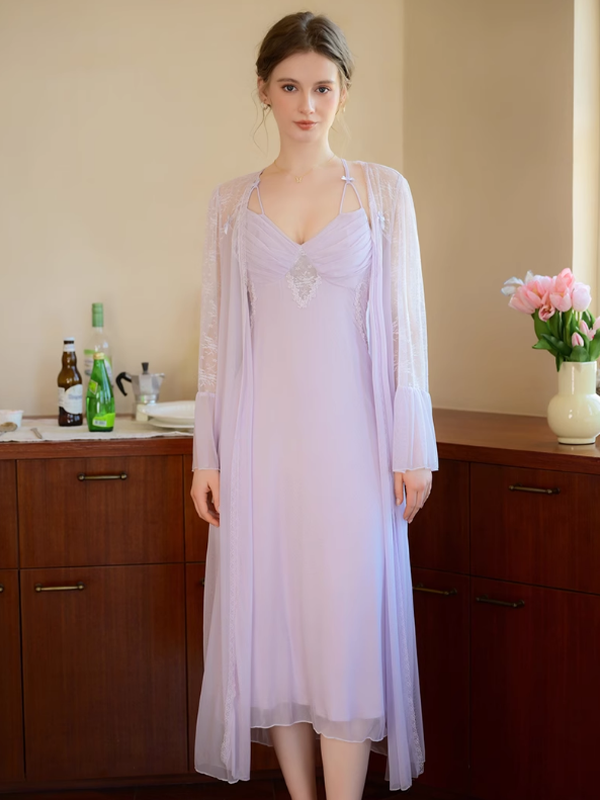 Lilac Dream Elegance Nightgown