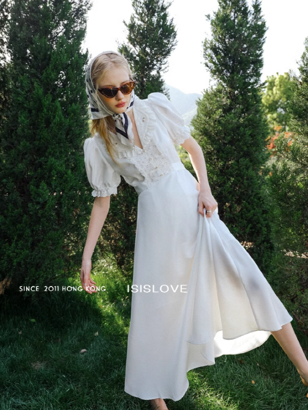 White Garden Enchantment Dress