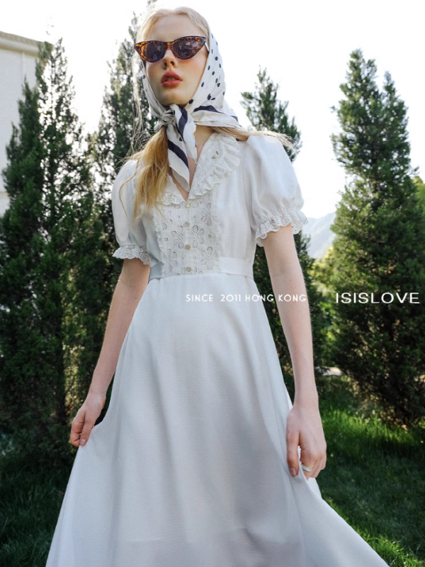 White Garden Enchantment Dress