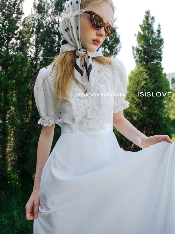 White Garden Enchantment Dress