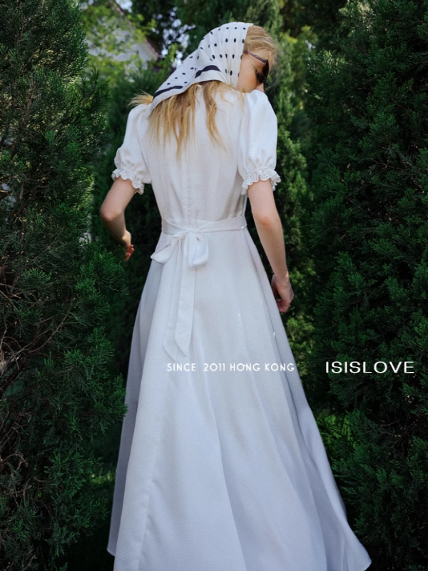 White Garden Enchantment Dress