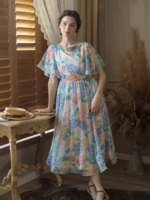 Summer Breeze Chiffon Dress