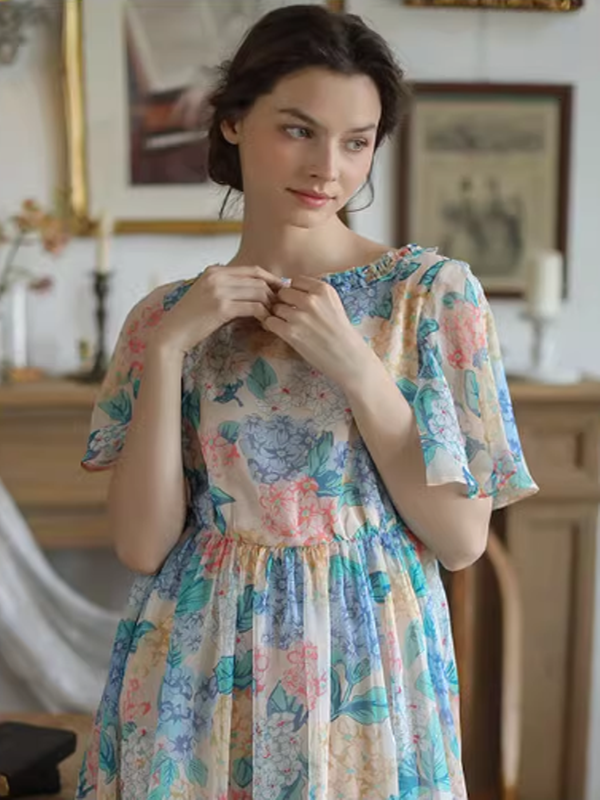 Summer Breeze Chiffon Dress