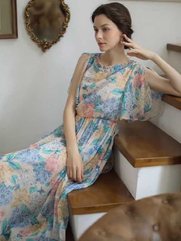 Summer Breeze Chiffon Dress