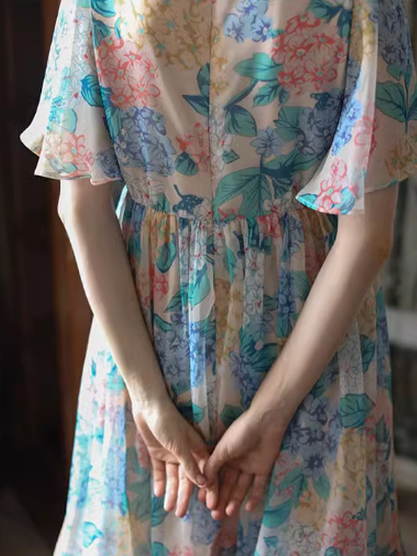 Summer Breeze Chiffon Dress