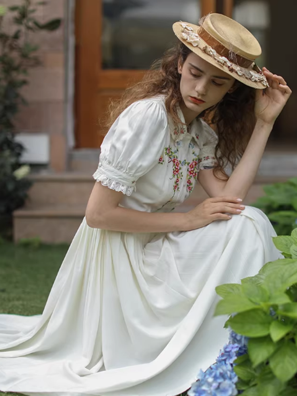 Fairytale Whisper White Dress